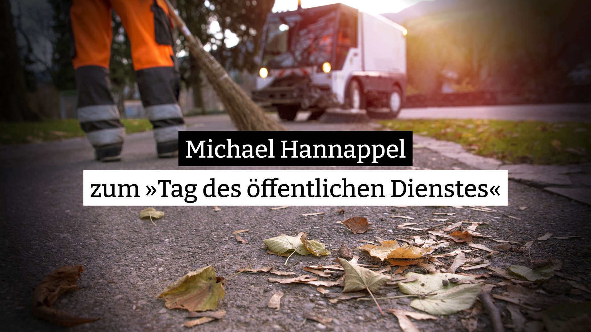 Startbild Video Tag des öffentlichen Dienstes (leer)